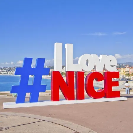 Le Mirage, Sea Front View, 3 Bedrooms, 100m Appartement Nice