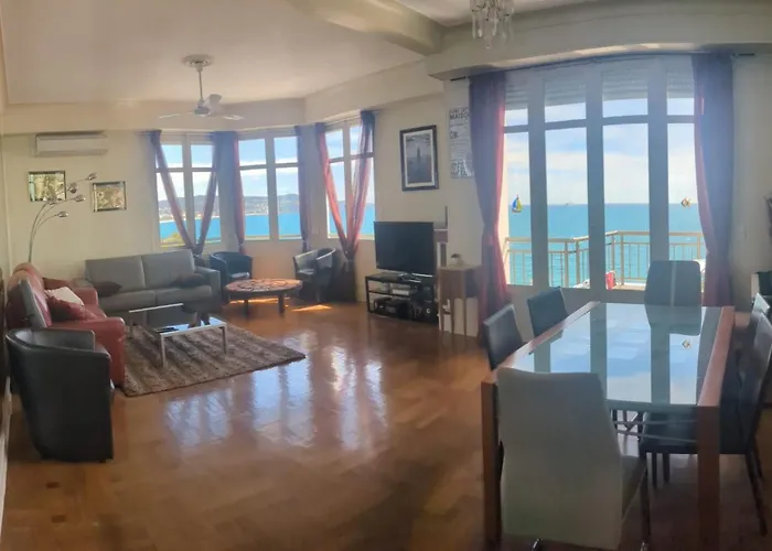 Le Mirage, Sea Front View, 3 Bedrooms, 100m *