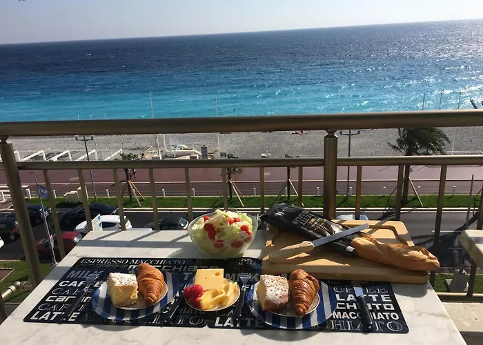 شقة Le Mirage, Sea Front View, 3 Bedrooms, 100m نيس