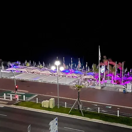 Lägenhet Le Mirage, Sea Front View, 3 Bedrooms, 100m Nice